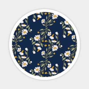 Chamomile flower pattern Magnet